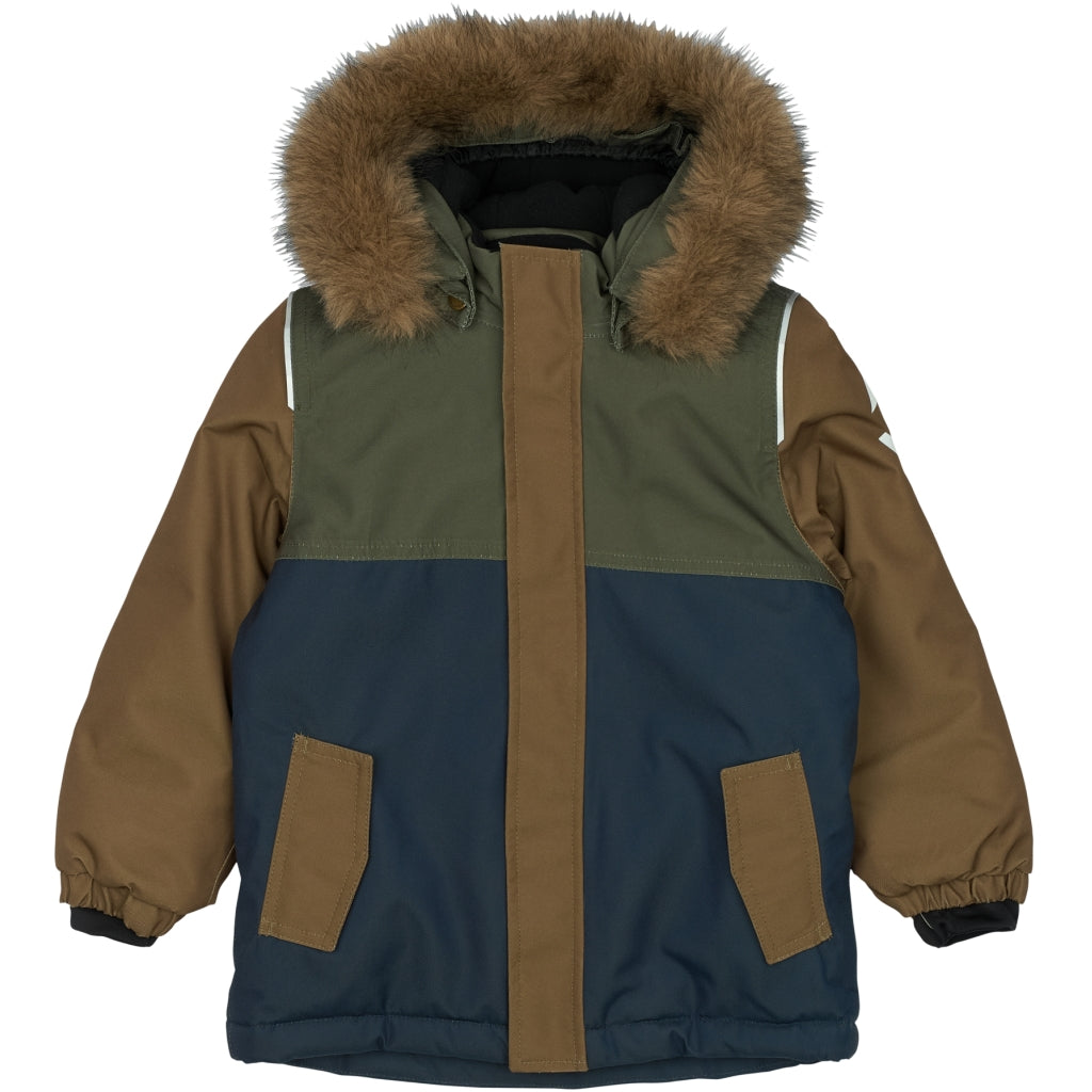 Mikk-Line Anorak Jacket Jakker Olive Night