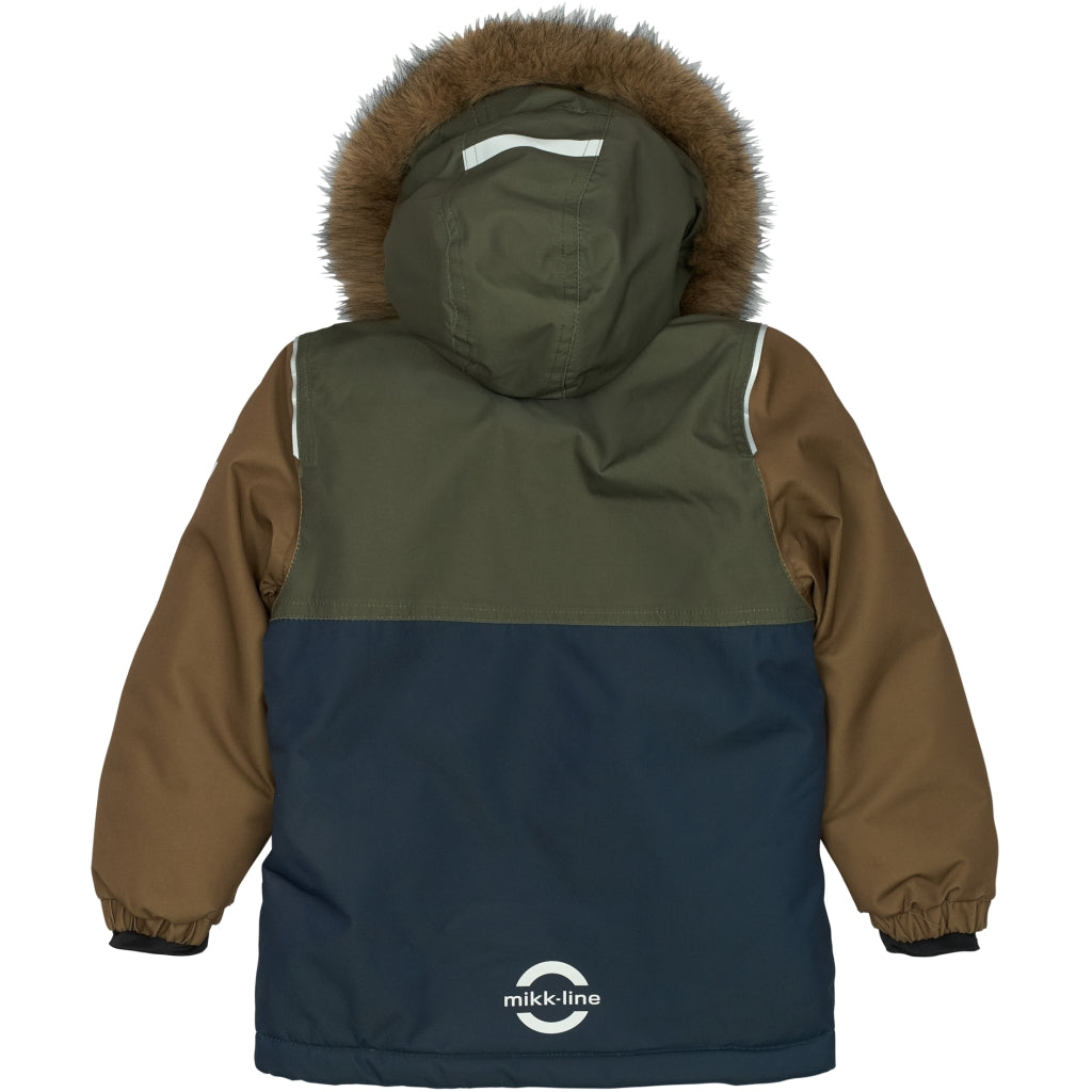 Mikk-Line Anorak Jacket Jakker Olive Night