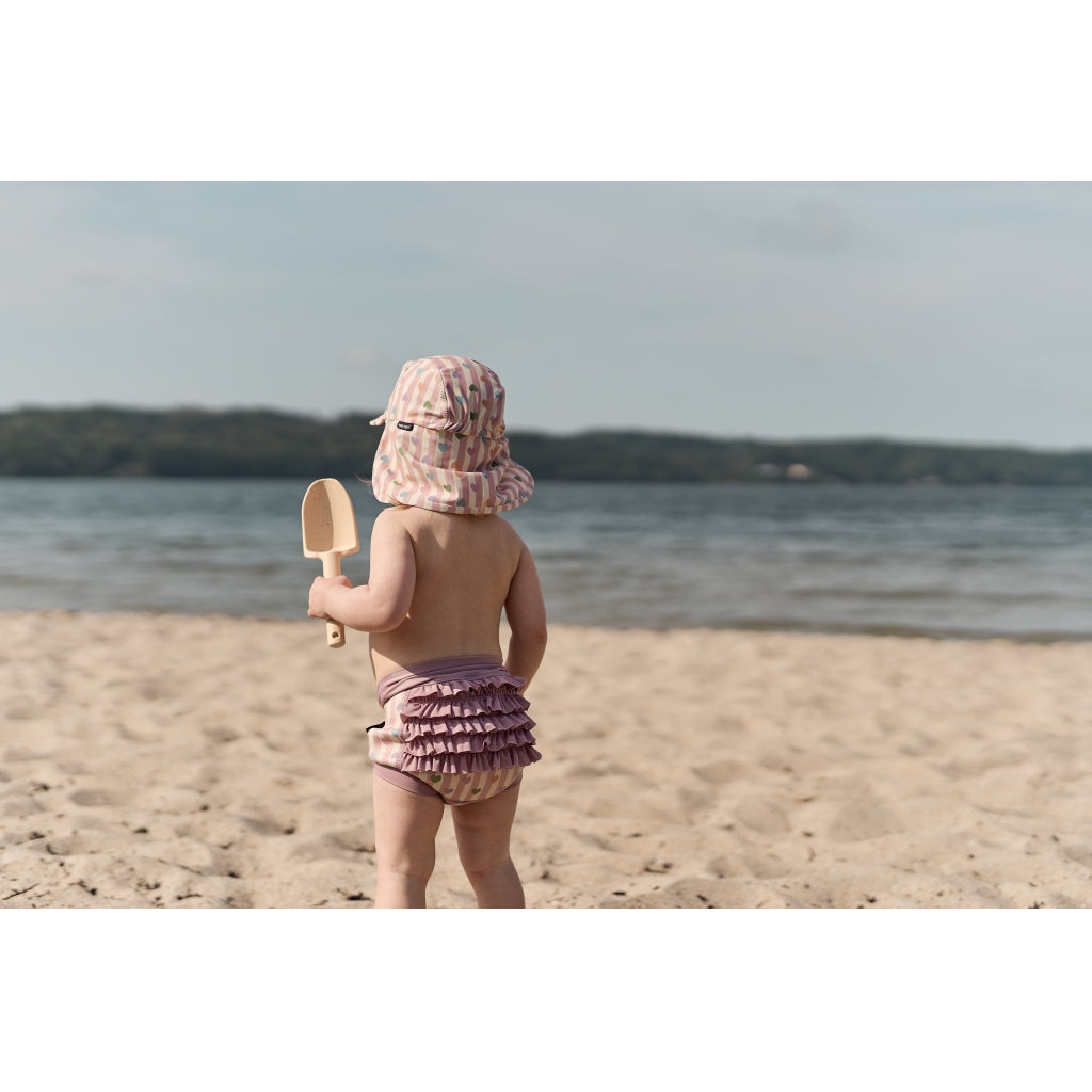 Mikk-Line Baby Badebukser (Flæser) Badetøj Heart AOP