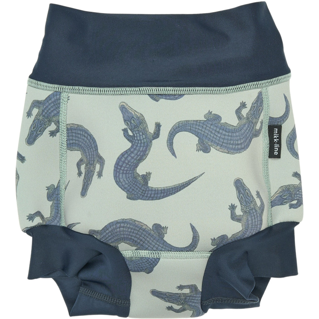 Mikk-Line Baby Badebukser (Mønstret) Badetøj Croco AOP