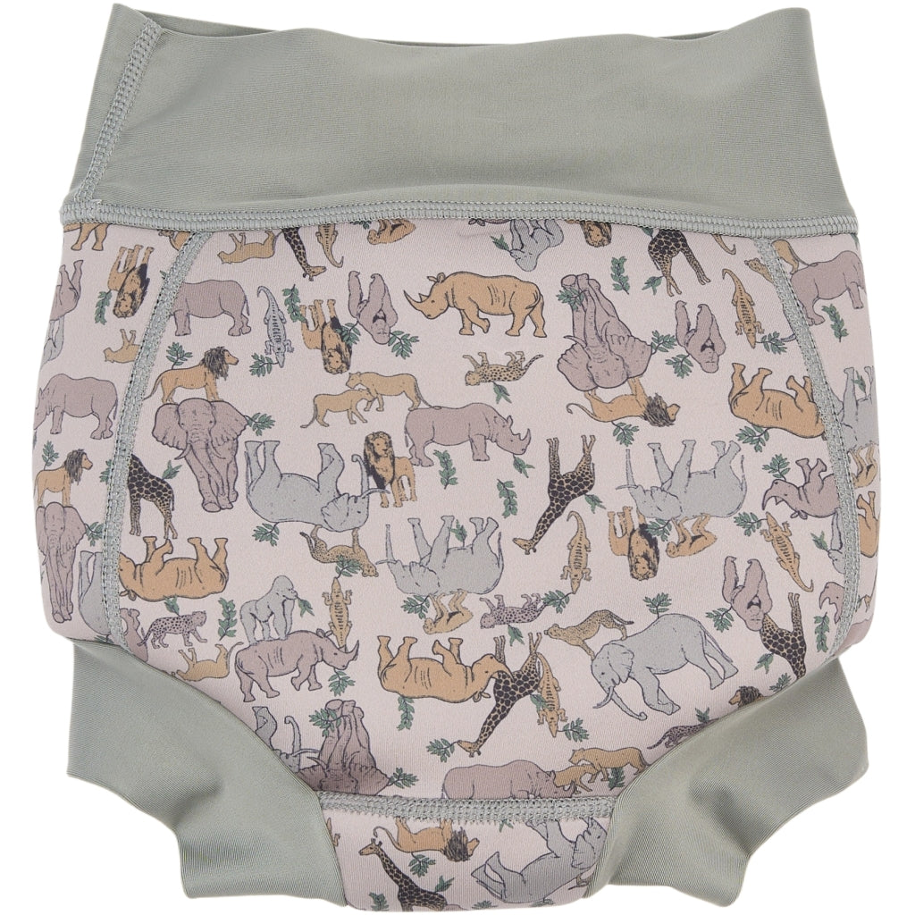 Mikk-Line Baby Badebukser (Mønstret) Badetøj Zoo AOP