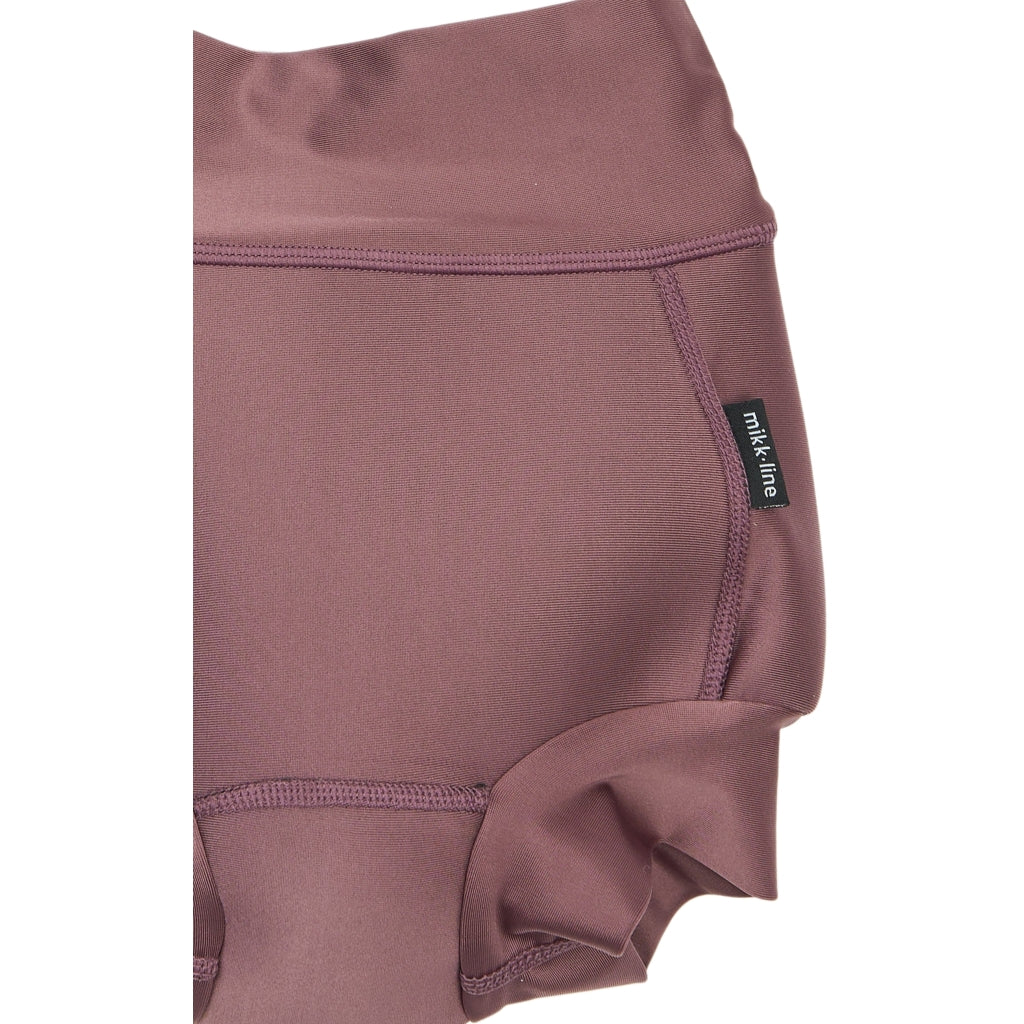 Mikk-Line Baby Badebukser UV 50+ Badetøj Twilight Mauve