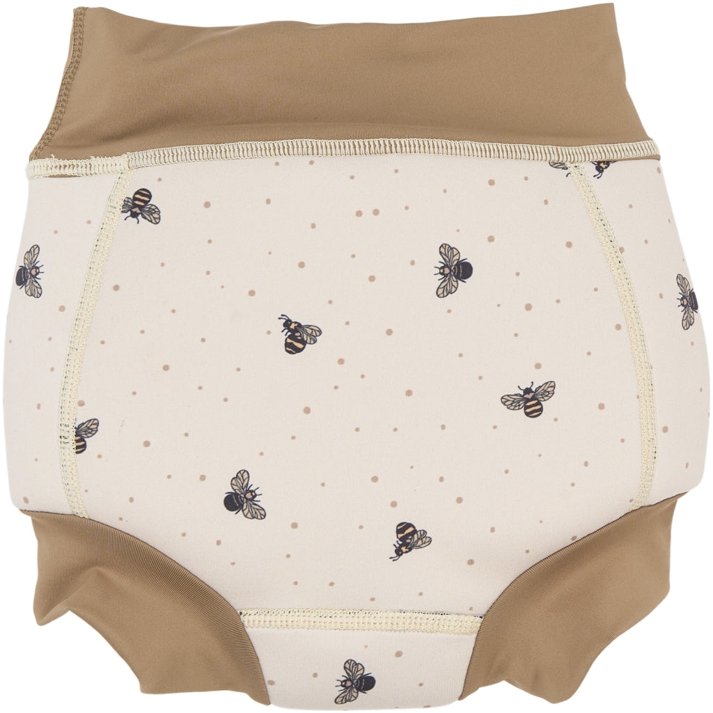Mikk-Line Baby Badebukser UV 50+ (Mønstret) Badetøj Bumble Bee AOP