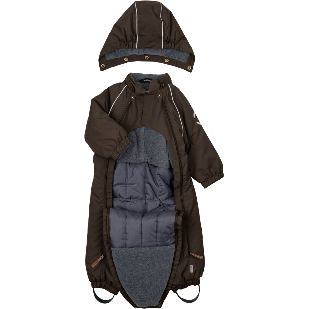 Mikk-Line Baby Flyverdragt Nylon Flyverdragter Raisin