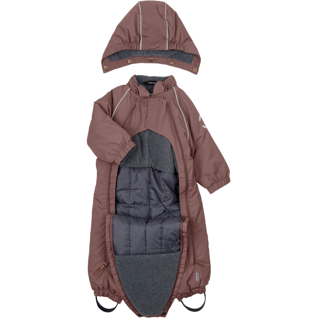 Mikk-Line Baby Flyverdragt Nylon Flyverdragter Twilight Mauve