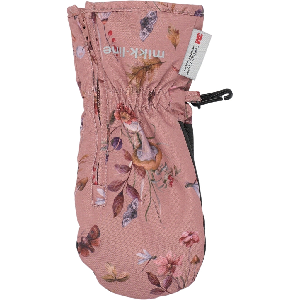 Mikk-Line Baby Flyverdragt Polyester & Blomster Print Accessories Burlwood