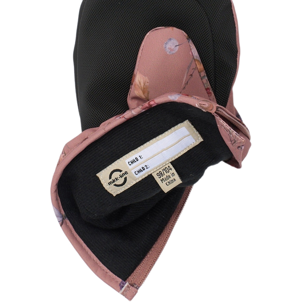 Mikk-Line Baby Flyverdragt Polyester & Blomster Print Accessories Burlwood