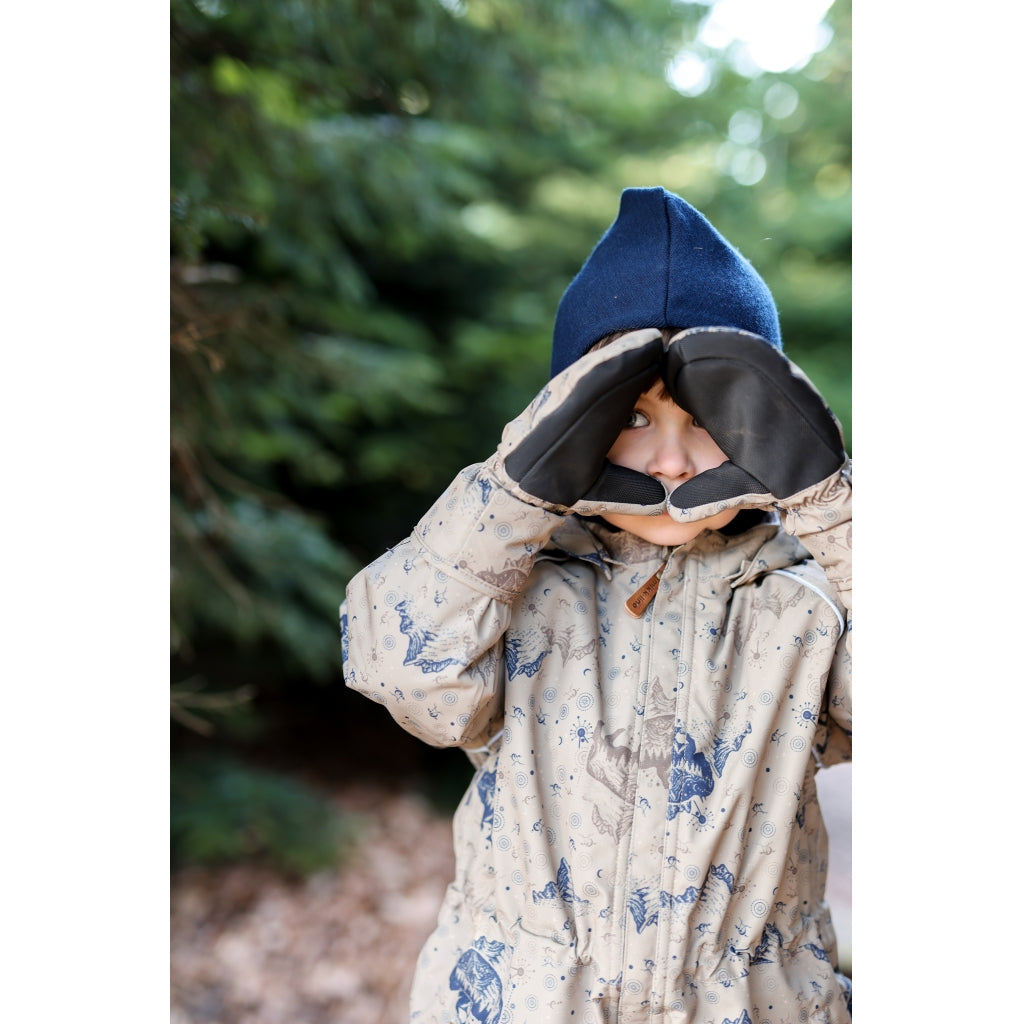 Mikk-Line Baby Flyverdragt Polyester & Blomster Print Accessories Coriander