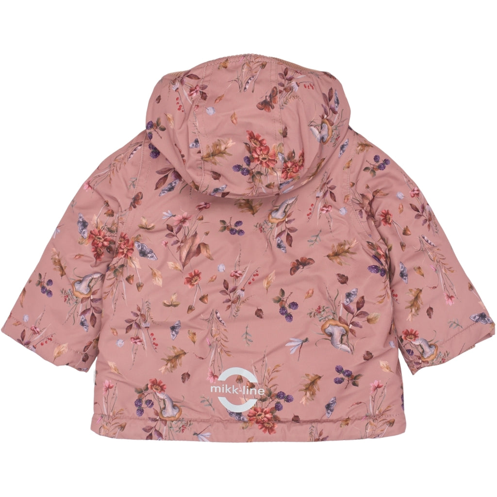 Mikk-Line Baby Flyverdragt Polyester & Blomster Print Jakker Burlwood