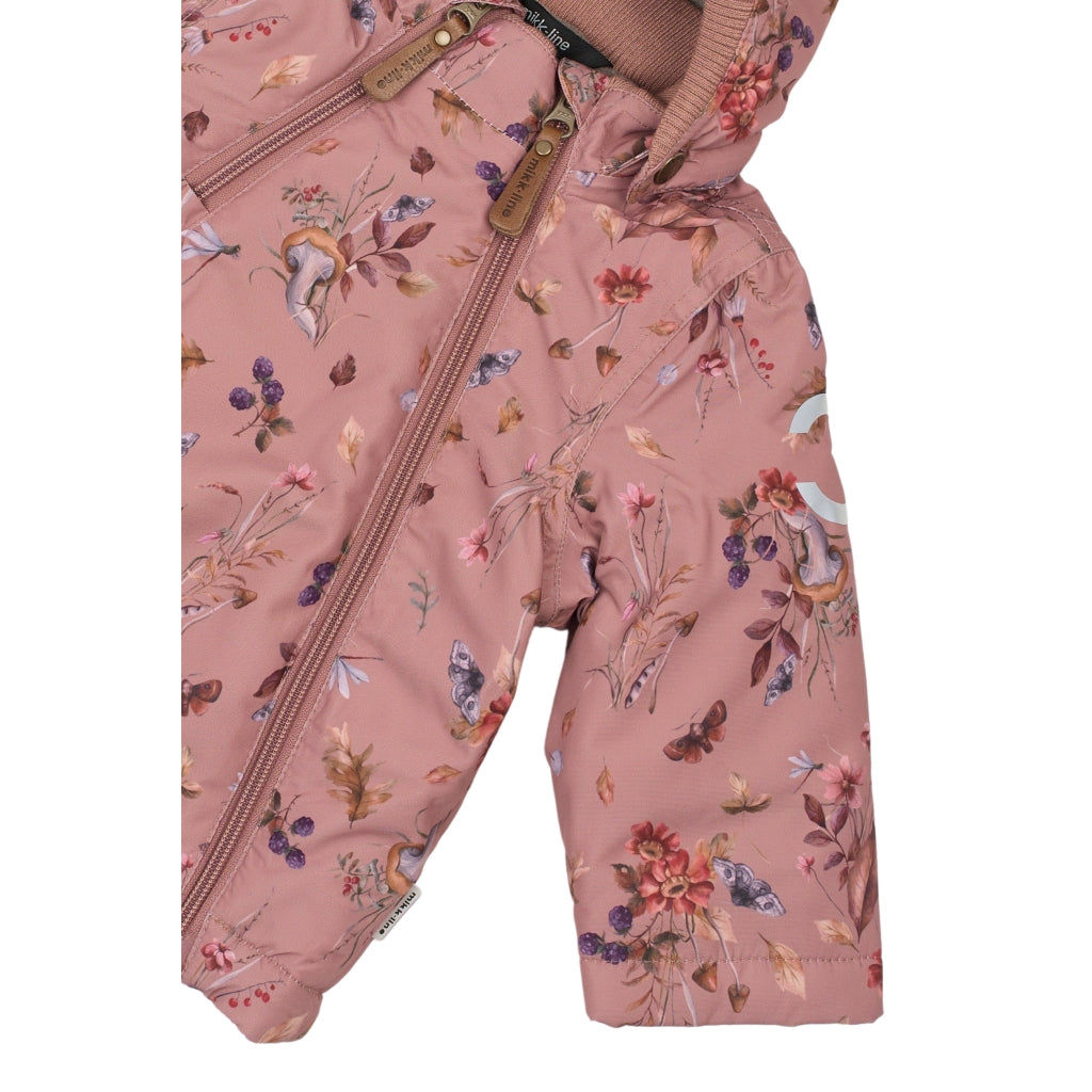 Mikk-Line Baby Flyverdragt Polyester & Blomster Print Jakker Burlwood