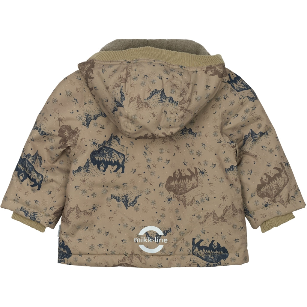 Mikk-Line Baby Flyverdragt Polyester & Blomster Print Jakker Coriander