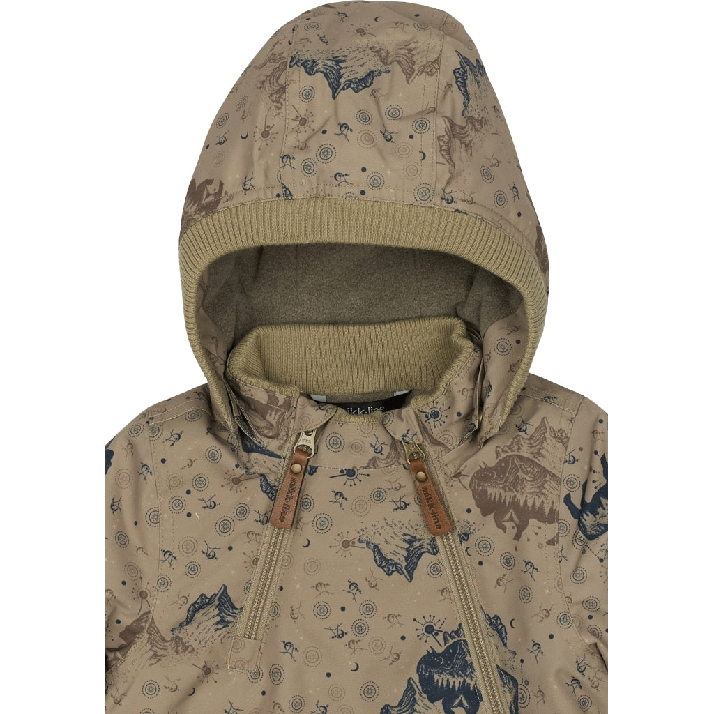Mikk-Line Baby Flyverdragt Polyester & Blomster Print Jakker Coriander