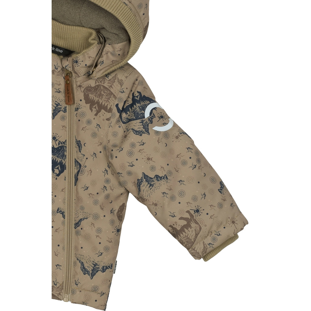 Mikk-Line Baby Flyverdragt Polyester & Blomster Print Jakker Coriander