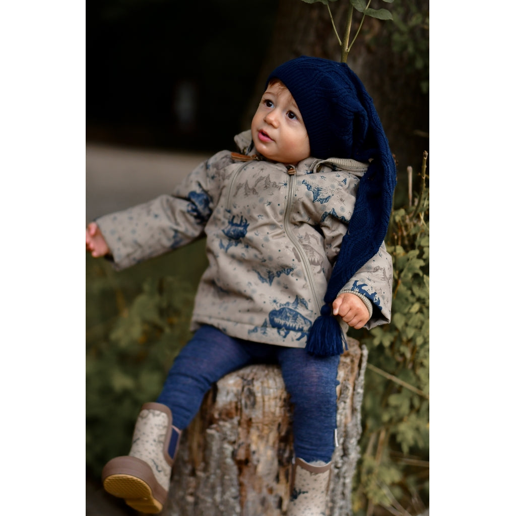 Mikk-Line Baby Flyverdragt Polyester & Blomster Print Jakker Coriander