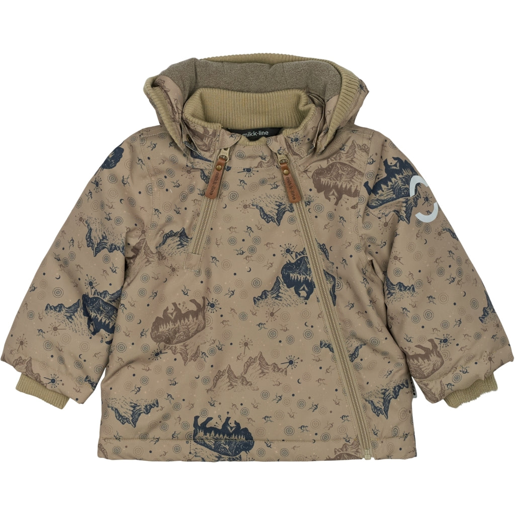Mikk-Line Baby Flyverdragt Polyester & Blomster Print Jakker Coriander