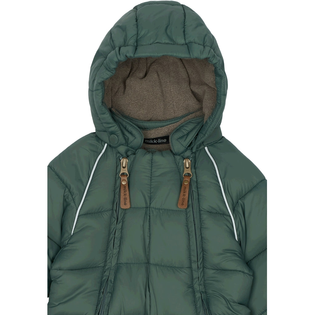 Mikk-Line Baby Puffer Flyverdragt Flyverdragter Balsam Green