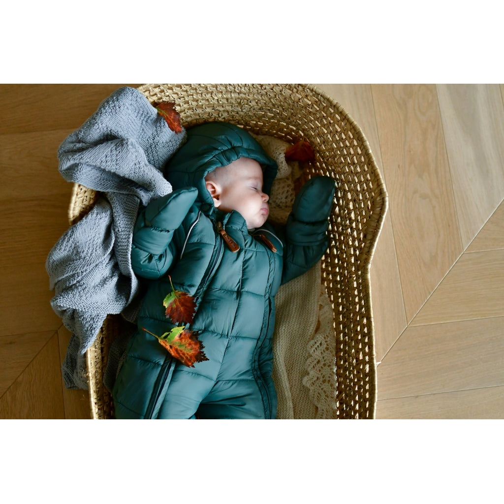 Mikk-Line Baby Puffer Flyverdragt Flyverdragter Balsam Green