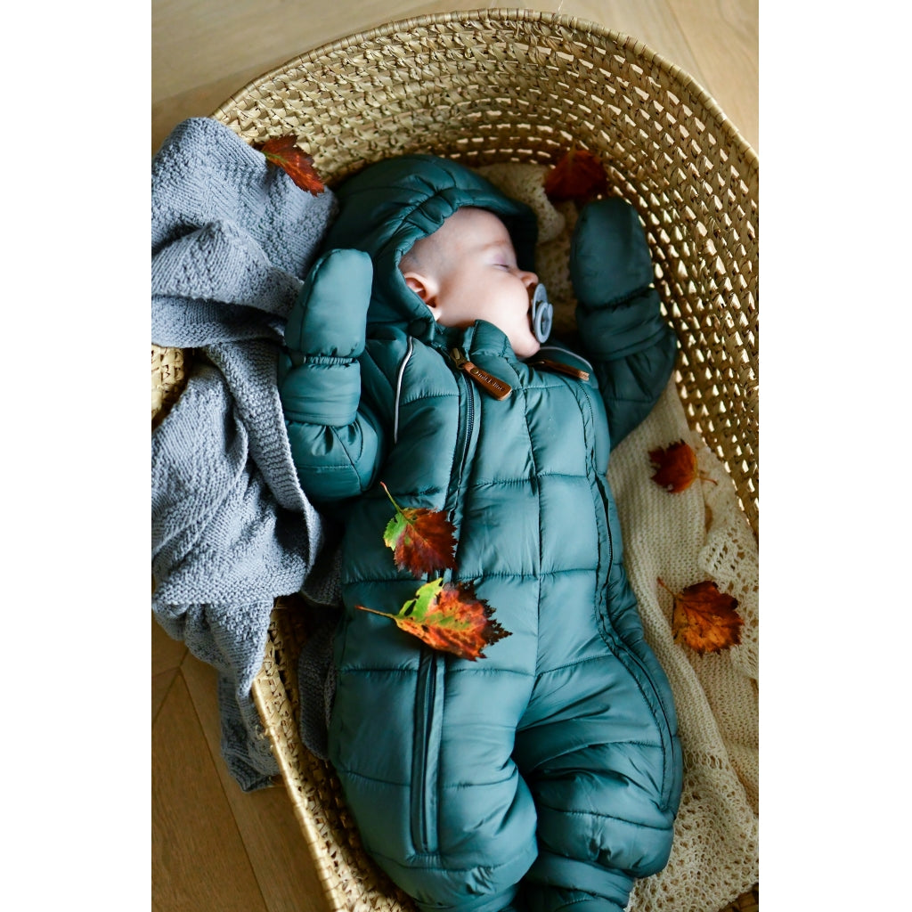 Mikk-Line Baby Puffer Flyverdragt Flyverdragter Balsam Green