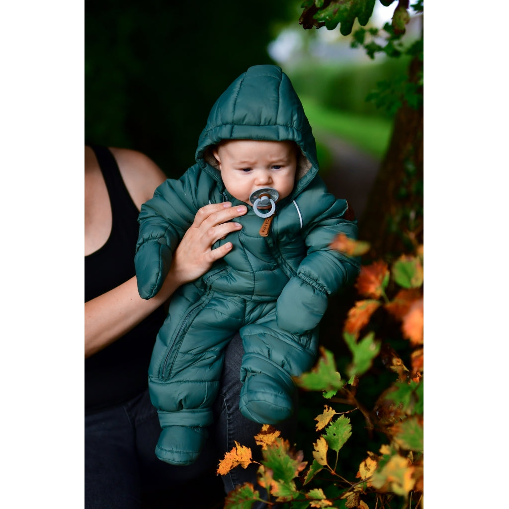 Mikk-Line Baby Puffer Flyverdragt Flyverdragter Balsam Green