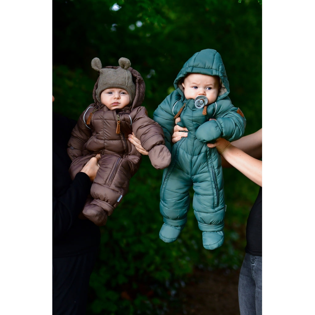 Mikk-Line Baby Puffer Flyverdragt Flyverdragter Balsam Green