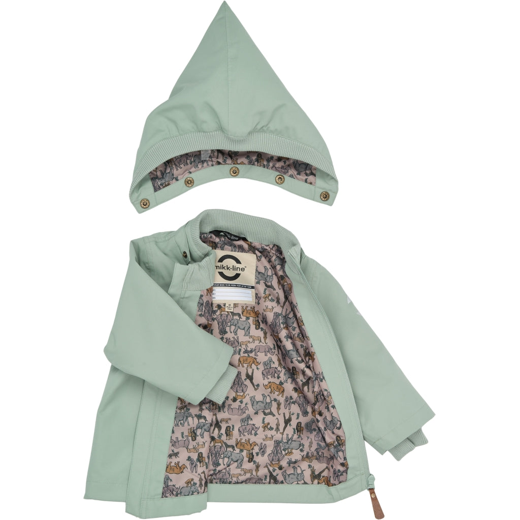 Mikk-Line Baby Sommerjakke Jakker Green Milieu