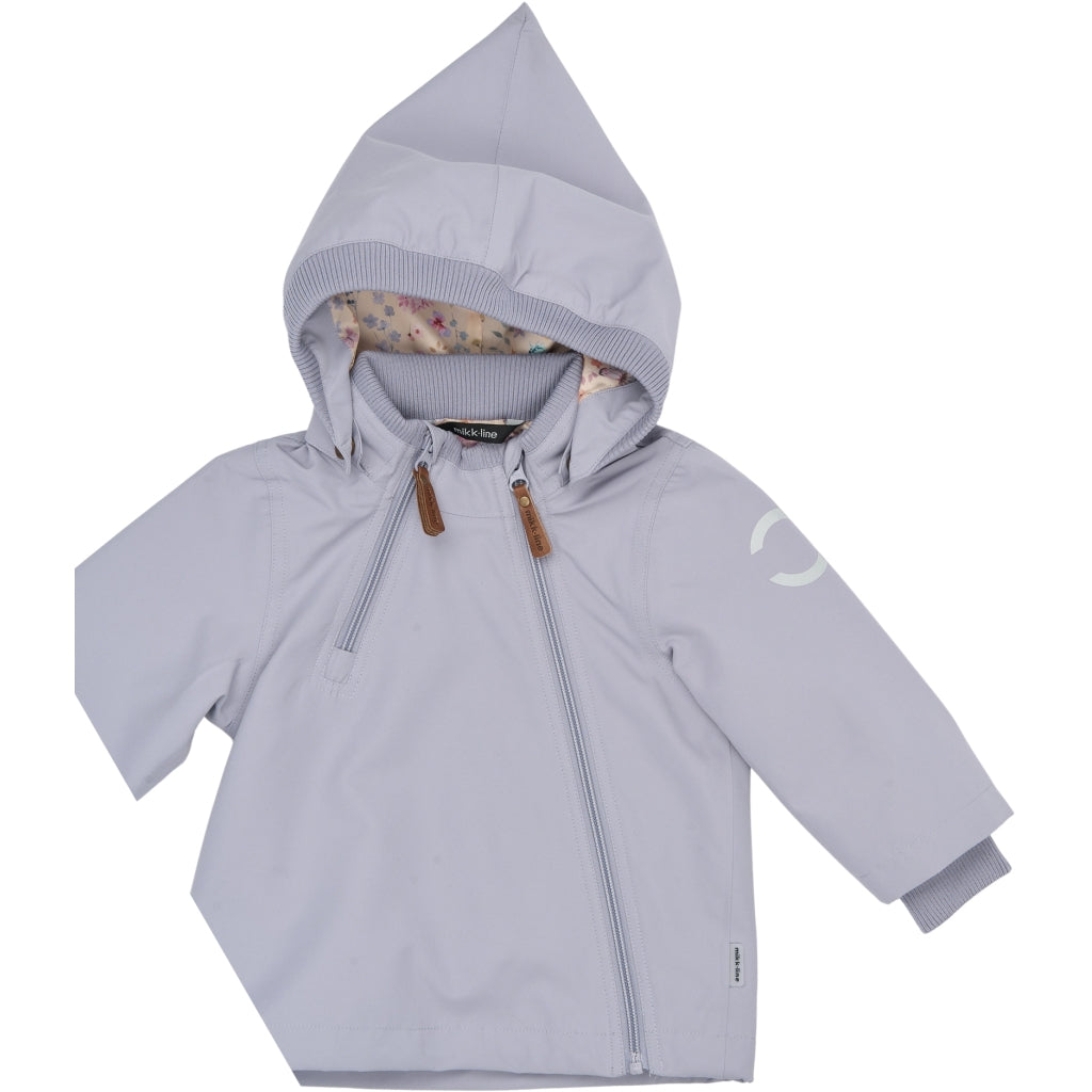 Mikk-Line Baby Sommerjakke Jakker Lavender Gray