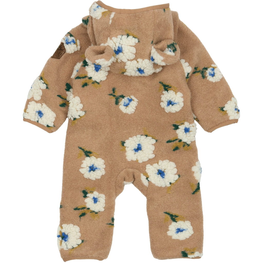 Mikk-Line Baby Teddy Fleece Dragt Wholesuit Chipmunk