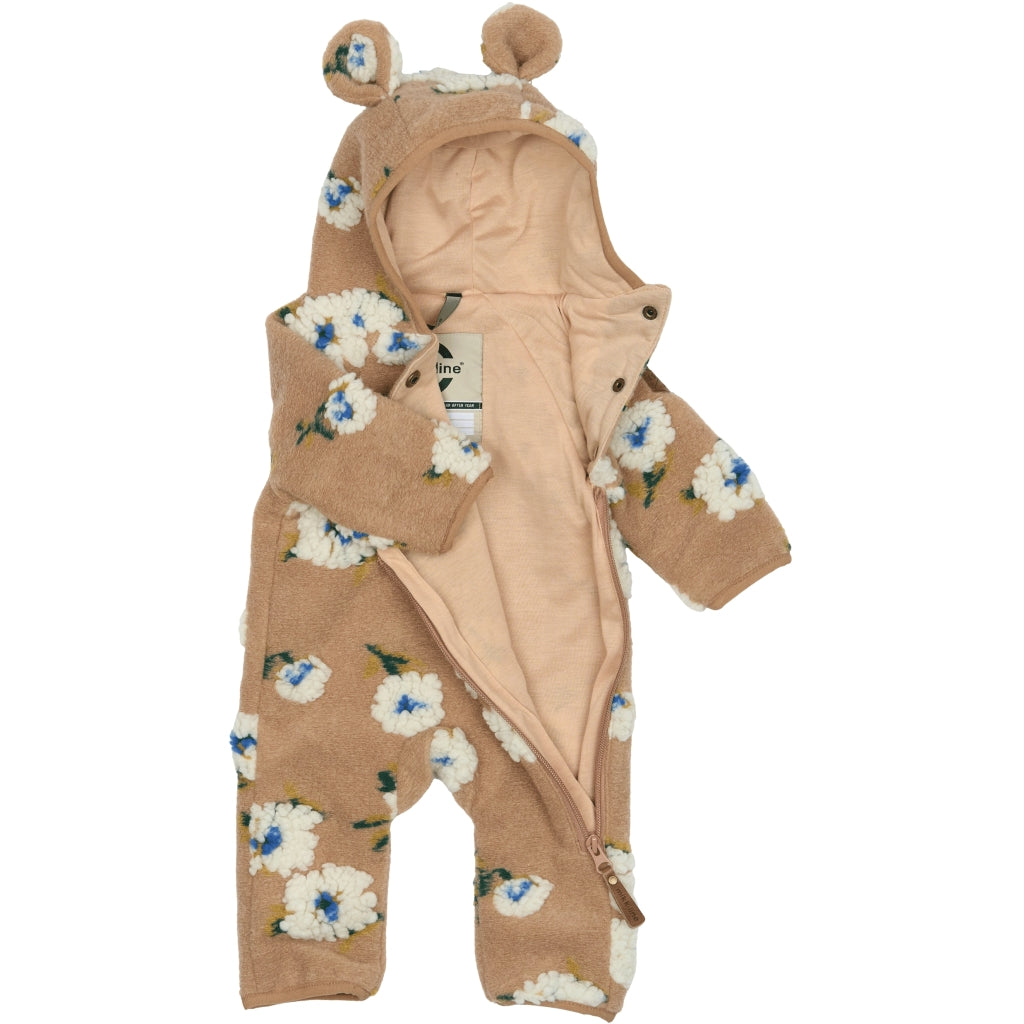 Mikk-Line Baby Teddy Fleece Dragt Wholesuit Chipmunk