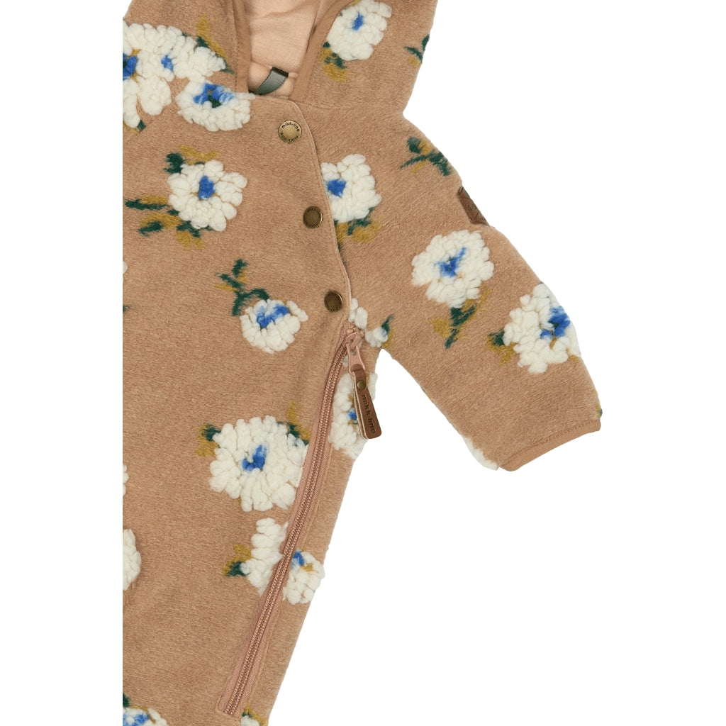 Mikk-Line Baby Teddy Fleece Dragt Wholesuit Chipmunk