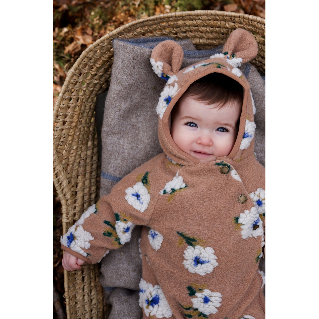 Mikk-Line Baby Teddy Fleece Dragt Wholesuit Chipmunk