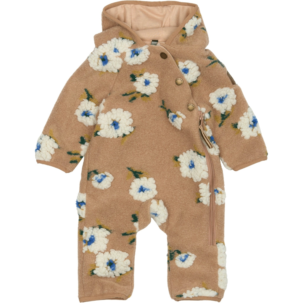 Mikk-Line Baby Teddy Fleece Dragt Wholesuit Chipmunk