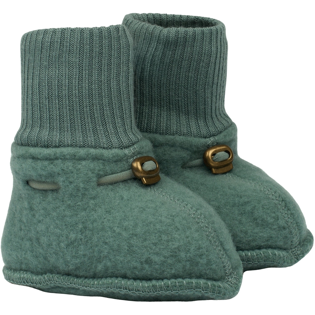 Mikk-Line Baby Uld Futter Uld Balsam Green