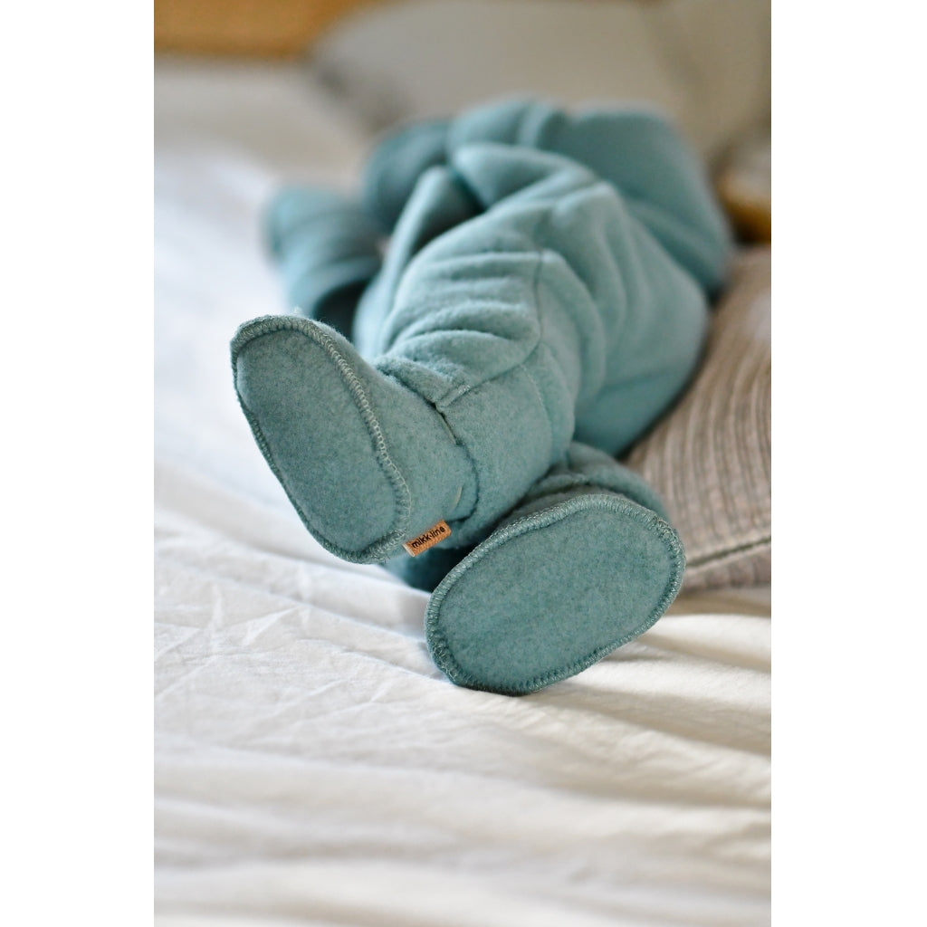 Mikk-Line Baby Uld Futter Uld Balsam Green