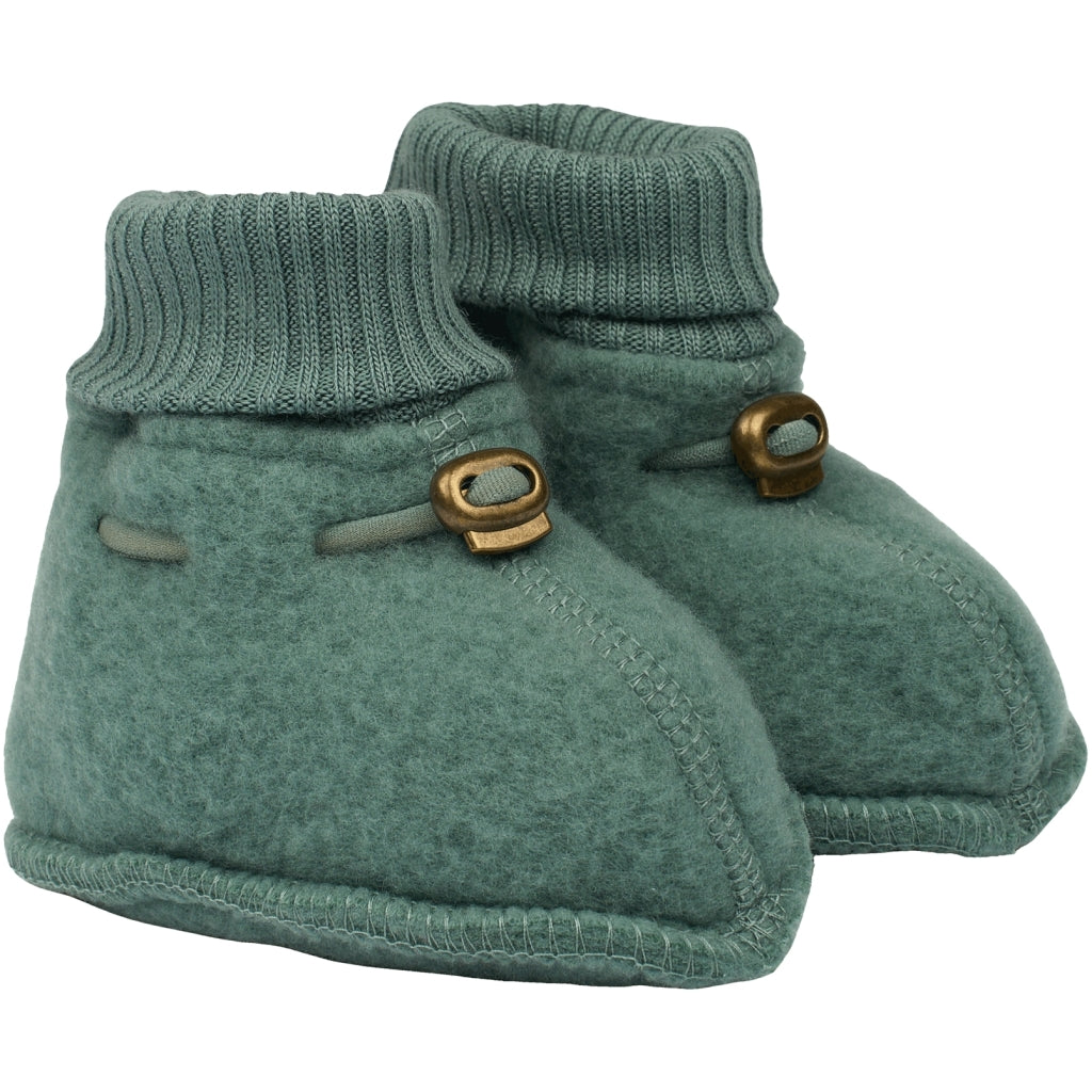 Mikk-Line Baby Uld Futter Uld Balsam Green