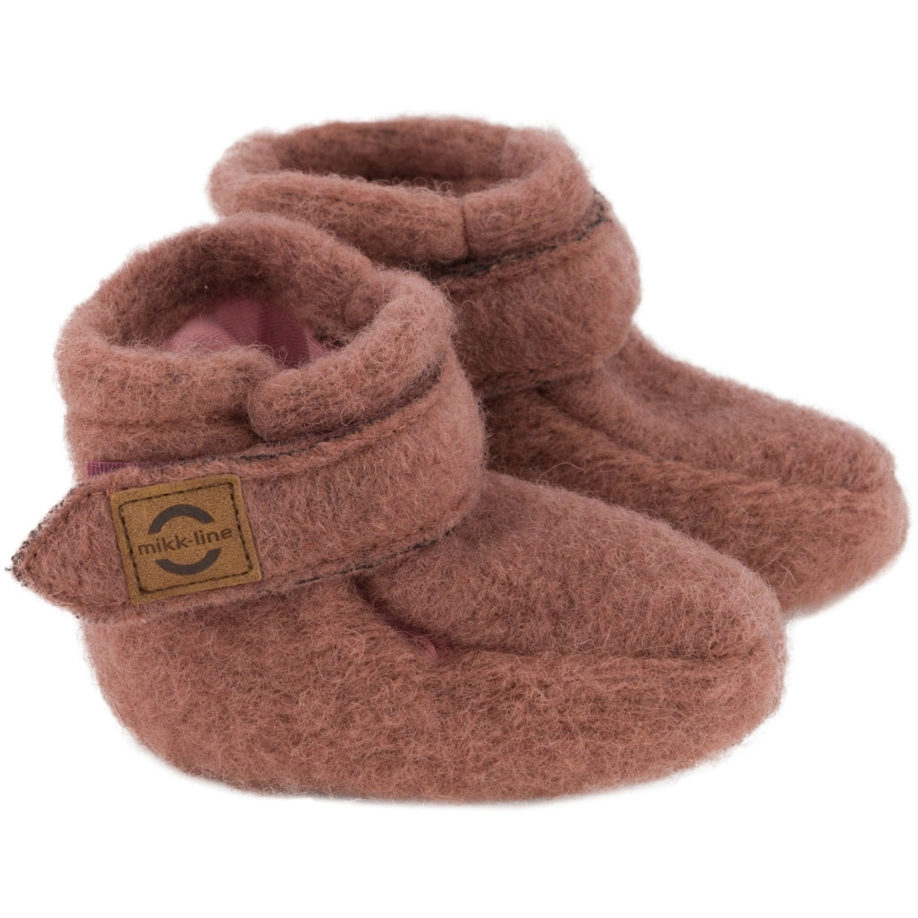 Mikk-Line Baby Uld Luffer Uld Burlwood