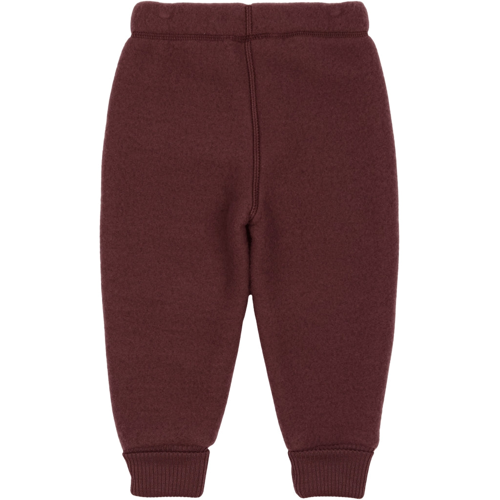 Mikk-Line Baby Uldbukser Uld Rum Raisin
