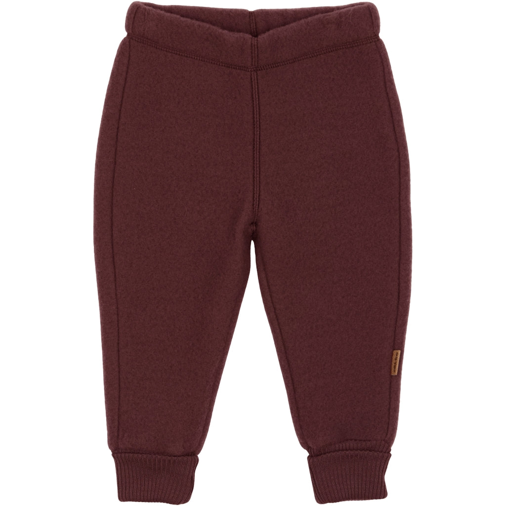 Mikk-Line Baby Uldbukser Uld Rum Raisin