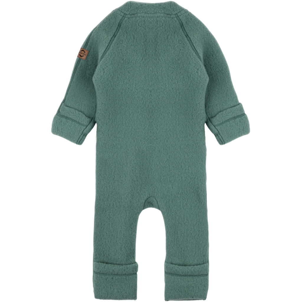 Mikk-Line Baby Ulddragt Uld Balsam Green