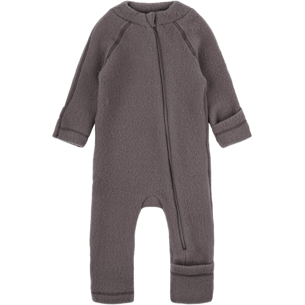 Mikk-Line Baby Ulddragt Uld Sparrow