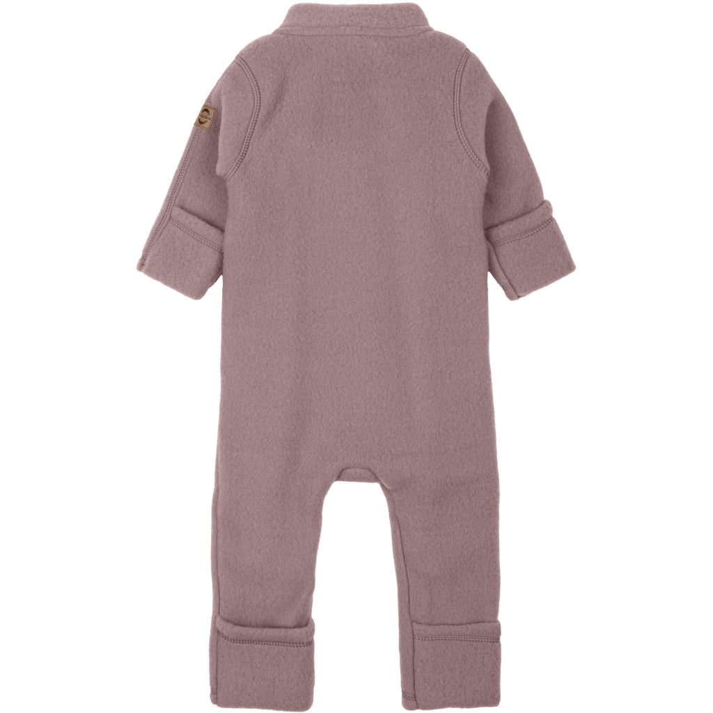 Mikk-Line Baby Ulddragt Dobbelt Lynlås Uld Twilight Mauve