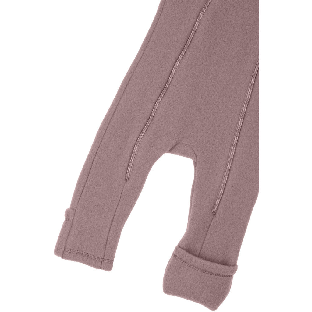 Mikk-Line Baby Ulddragt Dobbelt Lynlås Uld Twilight Mauve