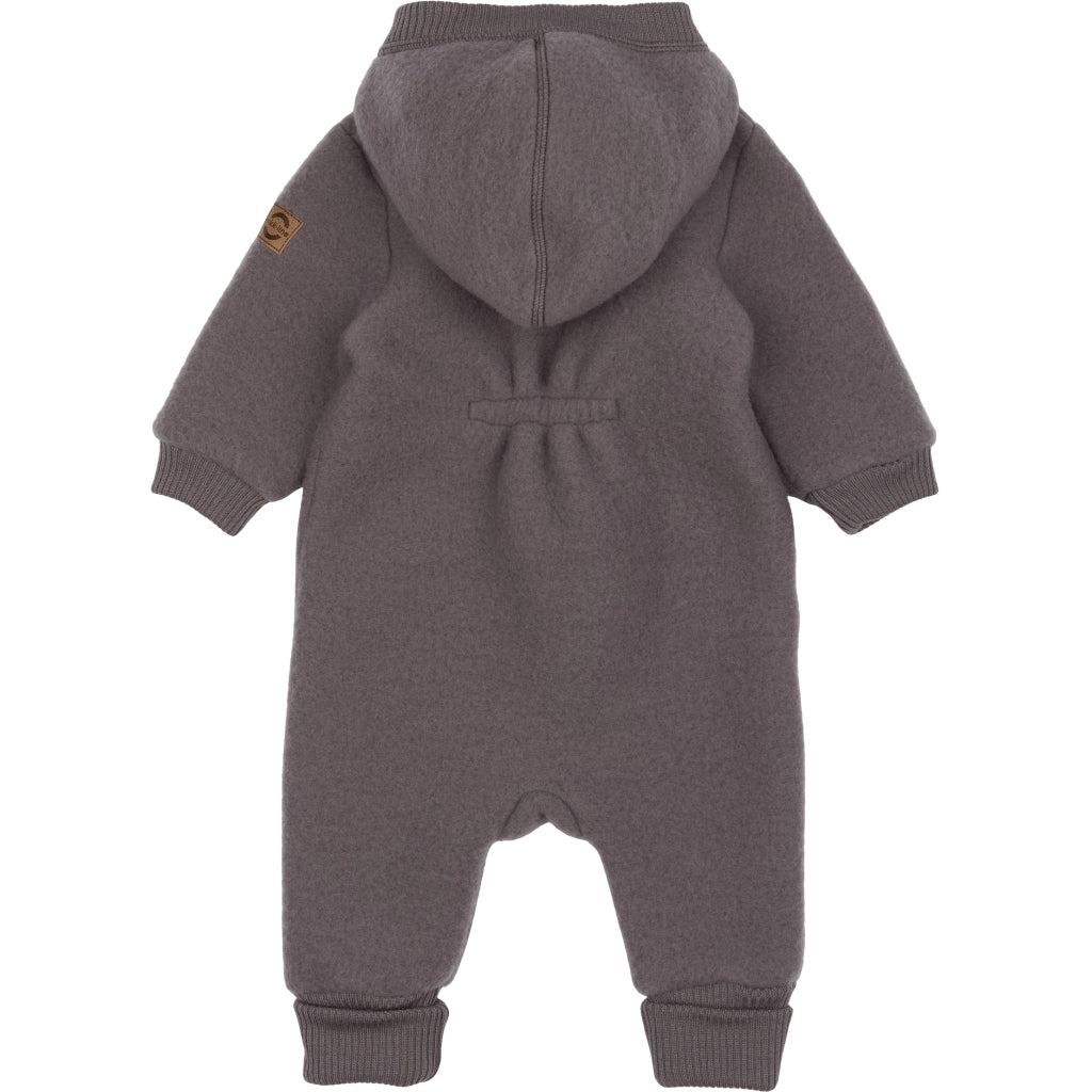 Mikk-Line Baby Ulddragt Hætte Uld Sparrow