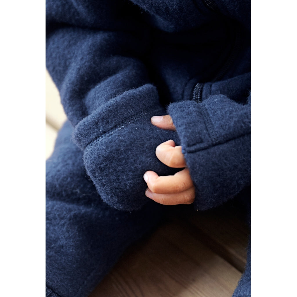 Mikk-Line Baby Ulddragt (Ombuk) Uld Blue Nights