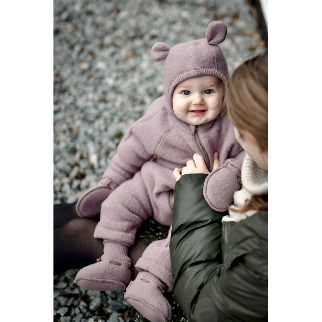 Mikk-Line Baby Ulddragt (Ombuk) Uld Twilight Mauve