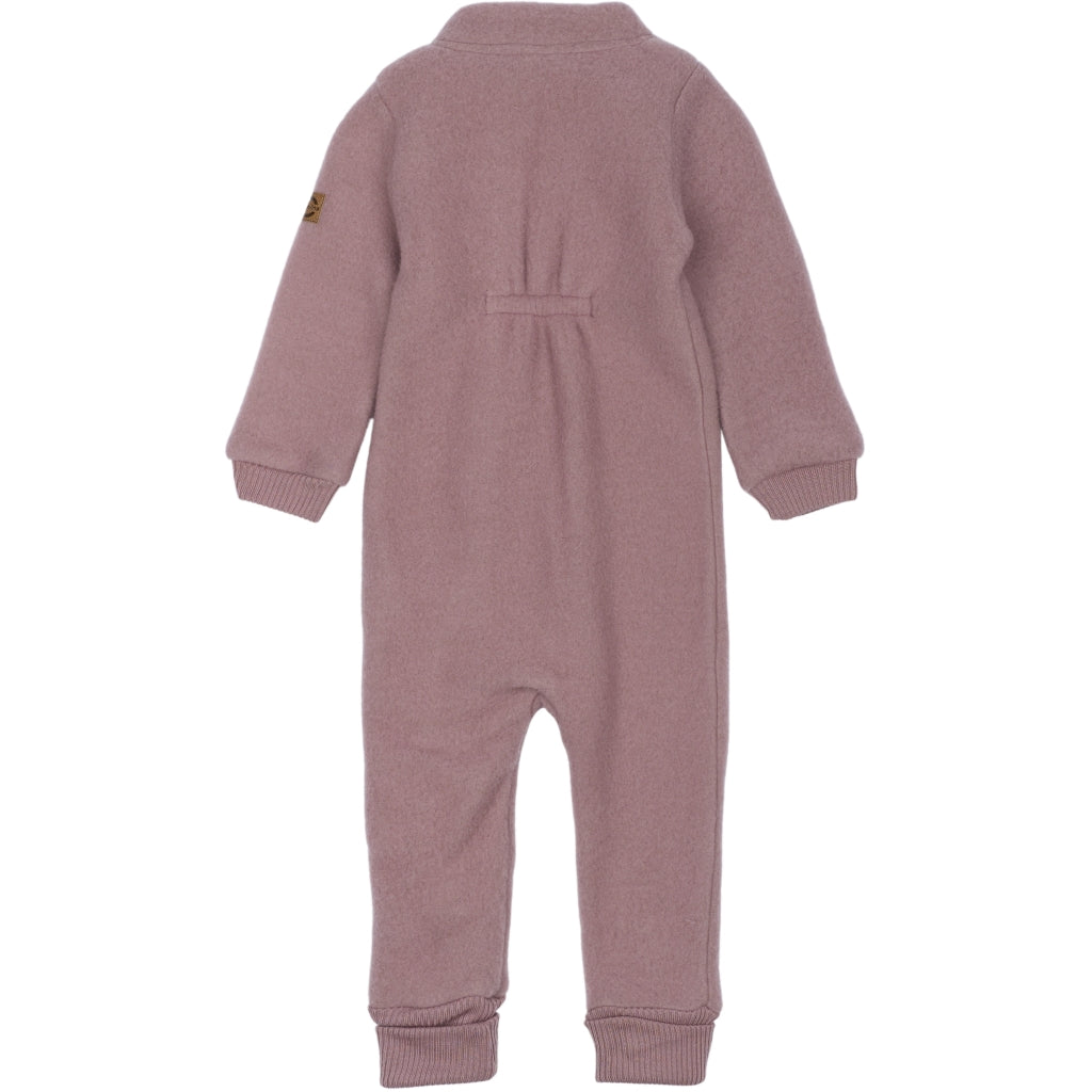 Mikk-Line Baby Ulddragt (Ribkant) Uld Twilight Mauve