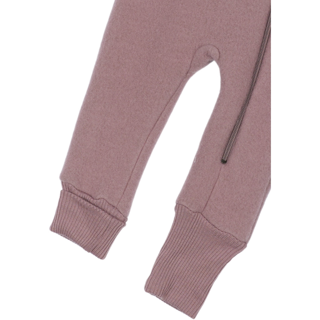 Mikk-Line Baby Ulddragt (Ribkant) Uld Twilight Mauve