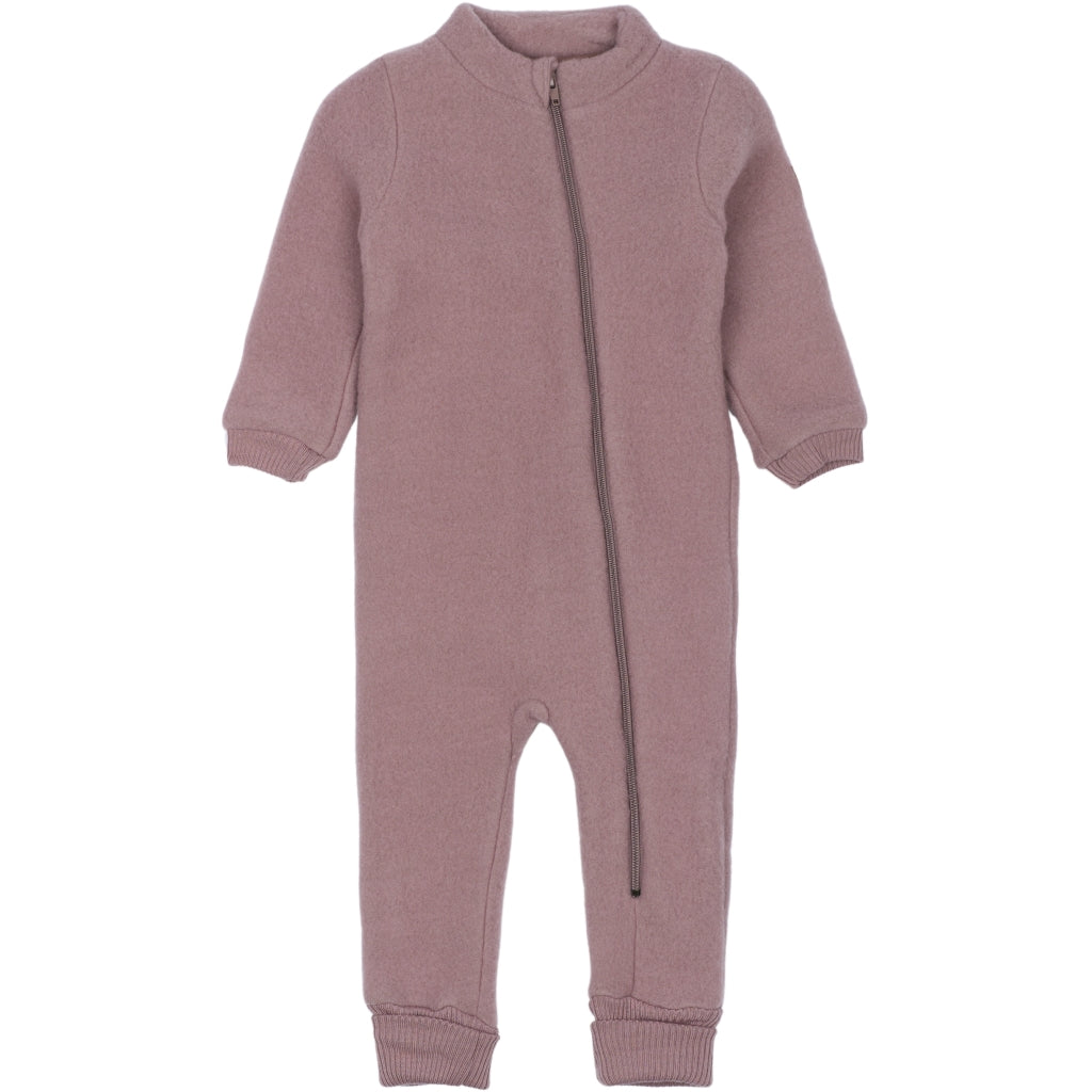 Mikk-Line Baby Ulddragt (Ribkant) Uld Twilight Mauve