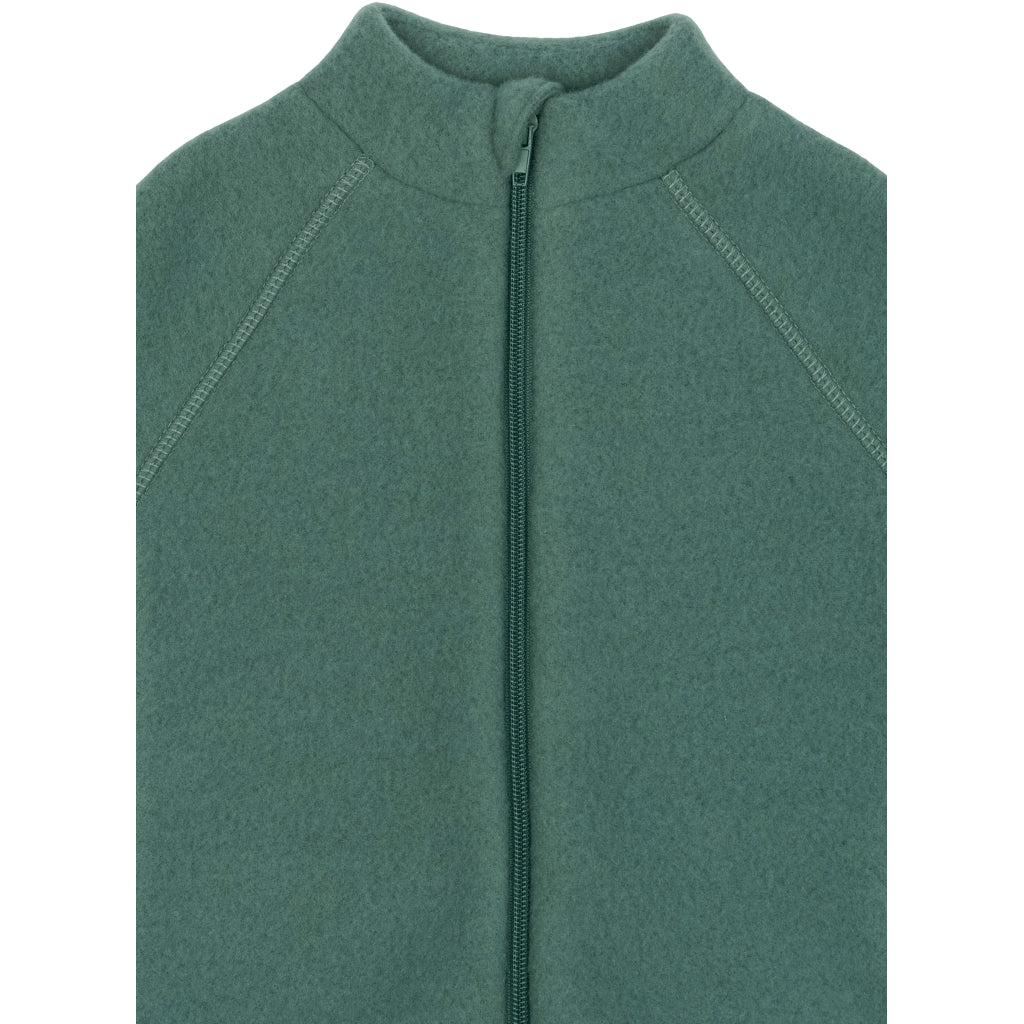 Mikk-Line Baby Uldjakke Uld Balsam Green