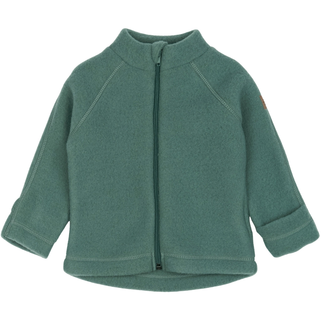 Mikk-Line Baby Uldjakke Uld Balsam Green