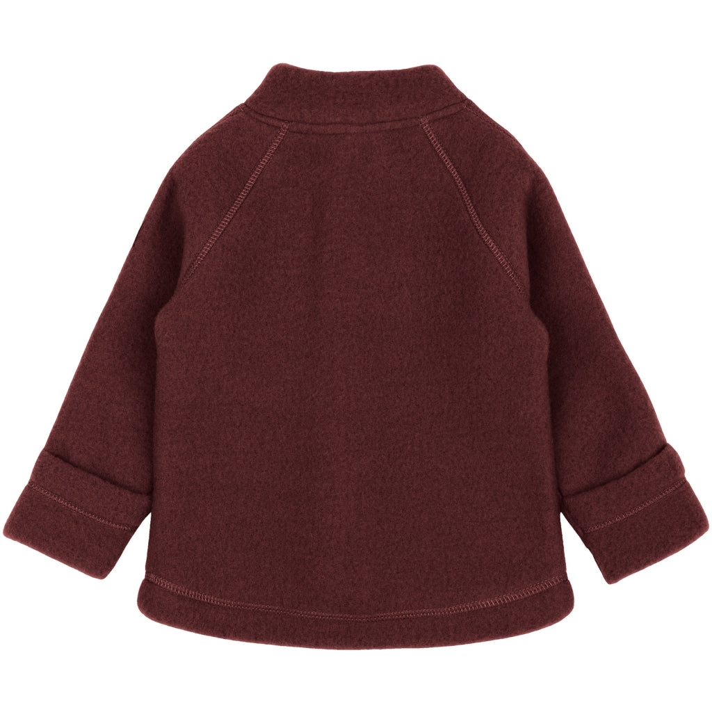 Mikk-Line Baby Uldjakke Uld Rum Raisin